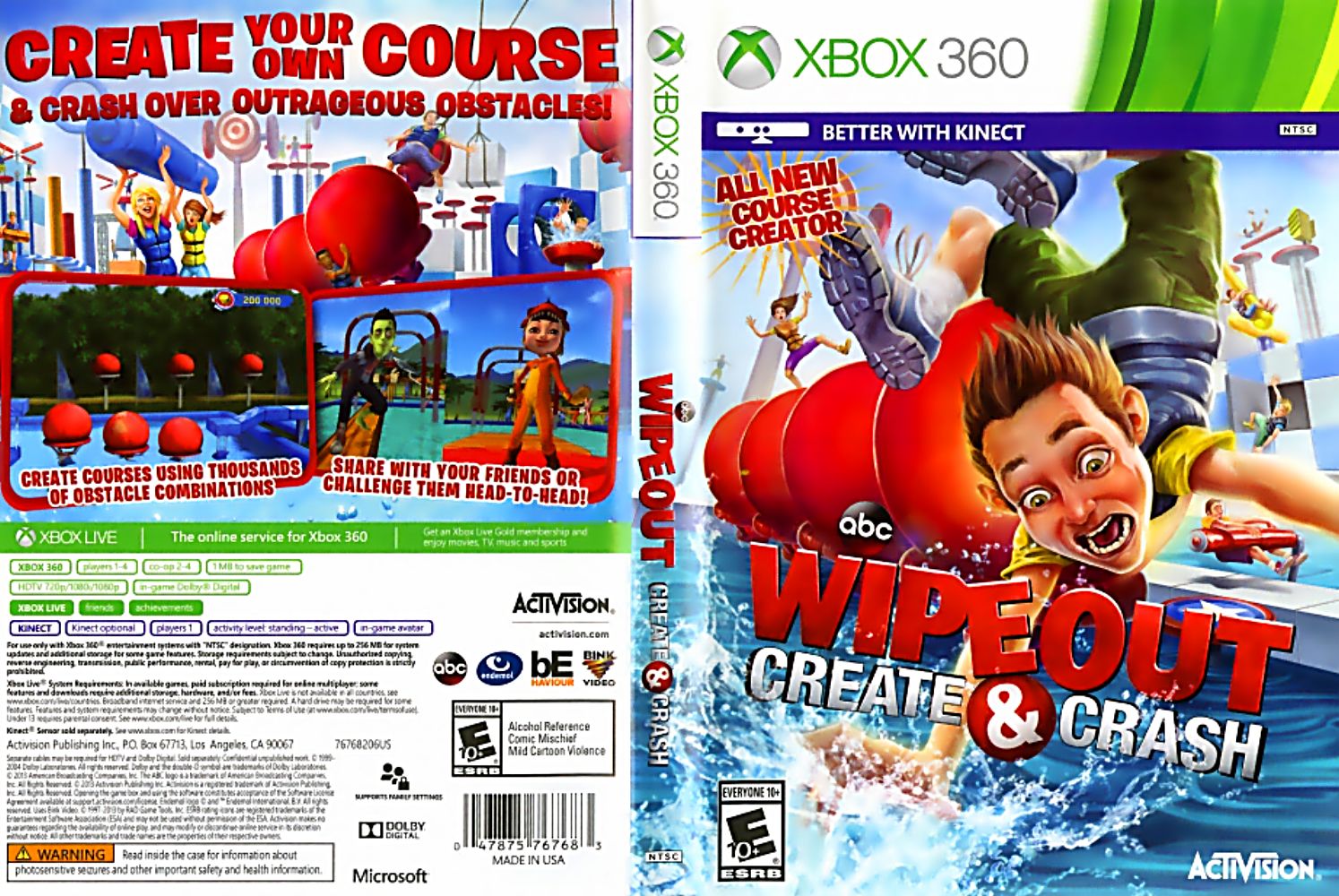 Wipeout create and crash jogos